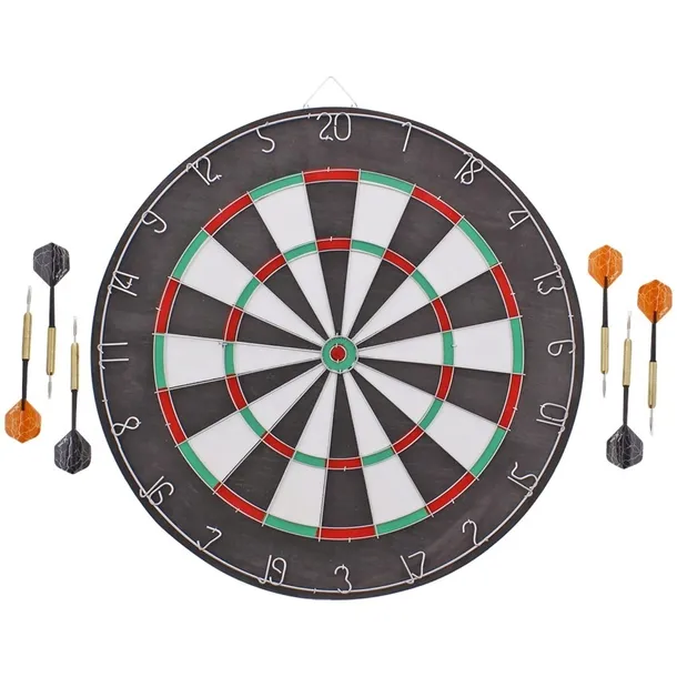 tarcza-dart-gra-lotki-rzutki-6-sztuk-w-zestawie-darts-rekreacja-xqmax-sport-model-2573362
