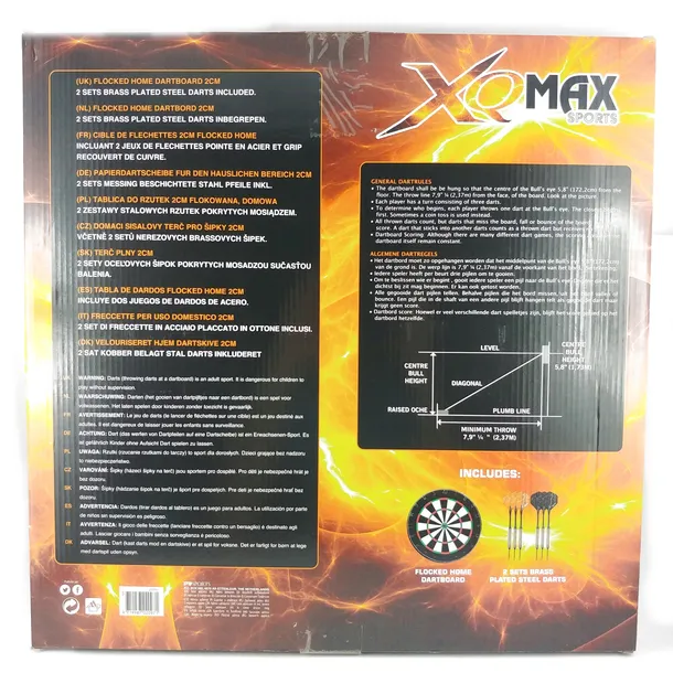tarcza-dart-gra-lotki-rzutki-6-sztuk-w-zestawie-darts-rekreacja-xqmax-sport-rodzaj-sizalowa-model-2573362