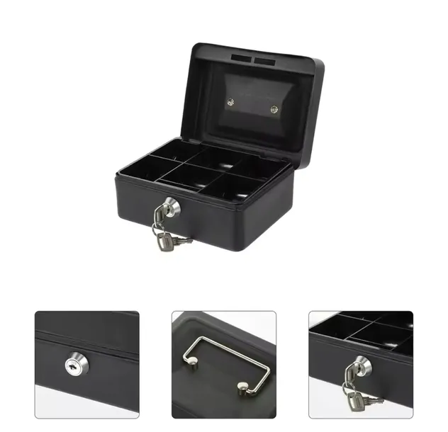 metalowa-kasetka-skarbonka-sejf-duza-na-pieniadze-bilon-klucze-16x20x9cm-waga-z-opakowaniem-0-4-kg-przeznaczenie-na-pieniadze