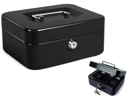 kasetka-metalowa-na-pieniadze-czarna-sejf-na-klucz-dokumenty-20x16x9-cm