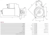nowy-rozrusznik-ford-mondeo-s-max-1-8-tdci-2006-2015-rok-numery-katalogowe-zamiennikow-as-pl-bsx157-158