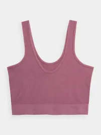 4f-koszulka-damska-prazek-crop-top-ciemny-roz-s-m