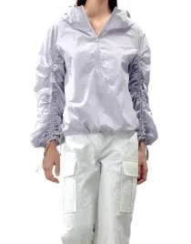 jasnofioletowa-kurtka-z-kapturem-marszczenia-zamek-dlugi-rekaw