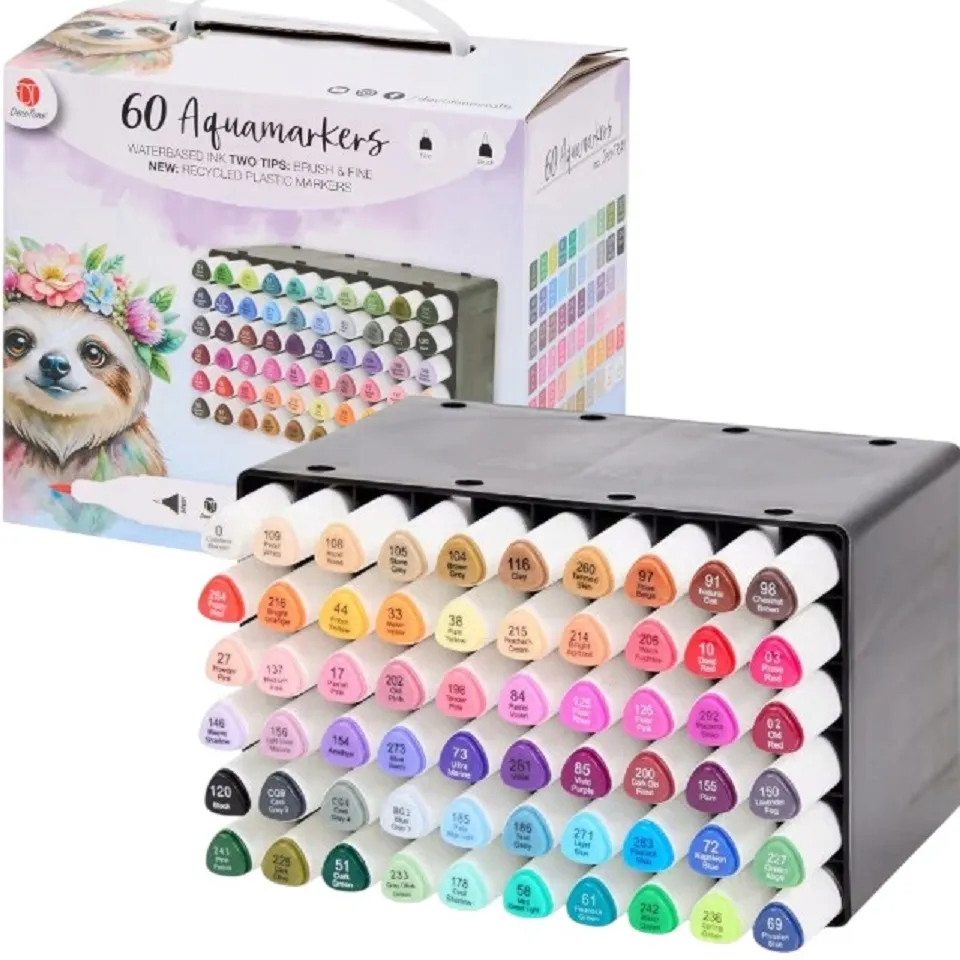 markery-akwarelowe-dwustronne-decotime-60-sztuk
