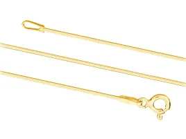 zmijka-piekny-zloty-lancuszek-zlota-linka-osmiokatna-1mm-snake-srebrny-50cm