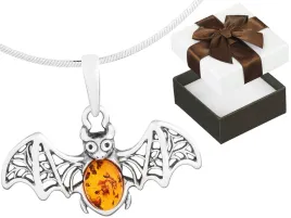 krotki-srebrny-azurowy-naszyjnik-nietoperz-z-bursztynem-srebro-choker-30cm