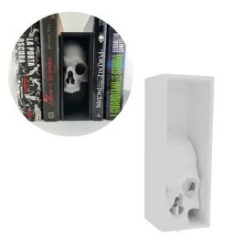 stojak-do-ksiazek-bialy-z-motywem-czaszki-nowoczesna-dekoracja-dekoracja