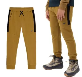 spodnie-chlopiece-cieple-dresowe-sportowe-dlugie-4f-122cm