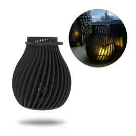 zebrowany-swiecznik-na-podgrzewacze-led-czarny-lampion