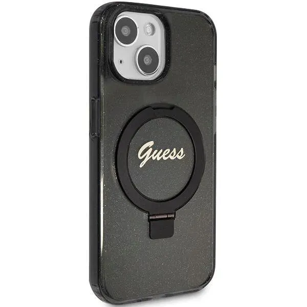 etui-guess-ring-stand-script-glitter-magsafe-na-iphone-15-plus-14-plus-