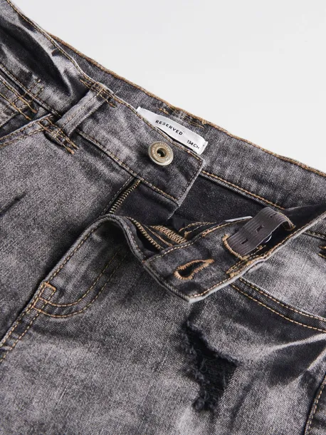 reserved-jeansy-128-kolor-szary