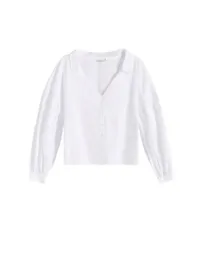 biala-bawelniana-koszula-z-dlugim-bufiastym-rekawem-luzna-gladka