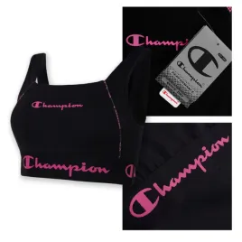 champion-top-stanik-sportowy-square-neck-czarny-s