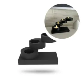 nowoczesny-czarny-swiecznik-spiralny-na-podgrzewacze-4xtealight