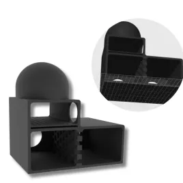 dekoracja-akwarium-dom-dla-rybek-czarny-modulowy-tunel-kryjowka