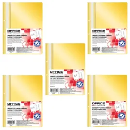 skoroszyt-pp-a4-wpinany-2otwory-zolty-x5szt