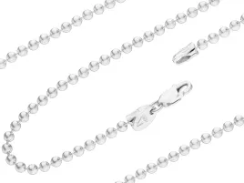 srebrny-lancuszek-kulkowy-gruby-ozdobny-gladkie-kulki-22-mm-dlugi-lancuch