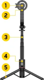 armorcase-selfie-stick-statyw-tripod-kijek-do-telefonu-magsafe-iphone-pilot