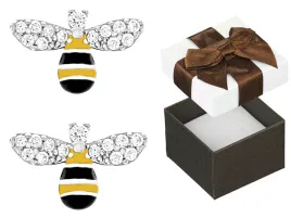 pszczola-kolczyki-pszczoly-srebrne-kolorowe-emalia