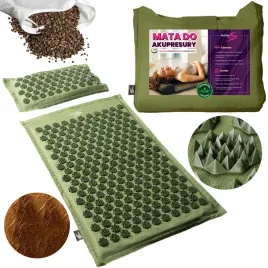 eco-mata-do-akupresury-zdrowotna-z-kolcami-z-luskami-gryki-i-kokosem-zielen