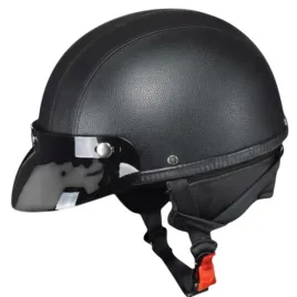 kask-motocyklowy-orzeszek-skorzany-retro-prospeed-czarny-m