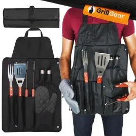 fartuch-do-grillowania-grill-zestaw-7-narzedzi-do-grilla-bbq