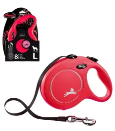 flexi-new-classic-smycz-automatyczna-czerwona-tasma-dla-psa-l-8m-do-50kg