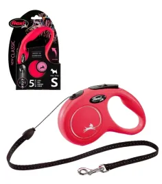 flexi-new-classic-smycz-automatyczna-linka-5-m-dla-psa-do-12-kg-czerwona