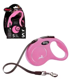 flexi-new-classic-s-tasma-5m-do-15kg-rozowa