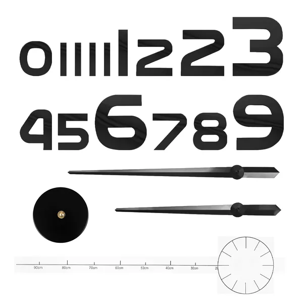 zegar-scienny-cadro-czarny-130cm-waga-z-opakowaniem-0-5-kg