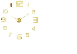 zegar-scienny-interside-zloty-nowoczesny-okragly-efekt-3d-130-cm