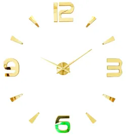 zegar-scienny-duzy-naklejany-na-sciane-zloty-lustrzany-efekt-3d-70-130-cm