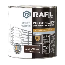 gruntoemalia-25l-prosto-na-rdze-braz-czekoladowy-ral8017-polmat-rafil