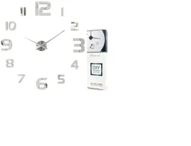 zegar-scienny-srebrny-nowoczesny-okragly-z-efektem-3d