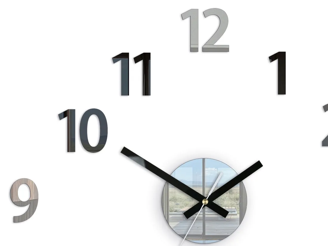 zegar-scienny-modernclock-czarny-50cm