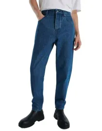 granatowe-spodnie-jeansowe-bawelniane-klasyczne-obnizony-krok