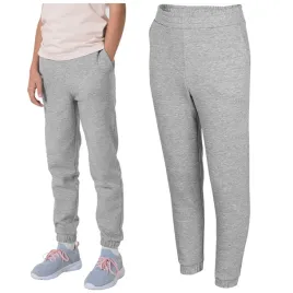 spodnie-dla-dziewczynki-4f-dresowe-szary-r-128cm