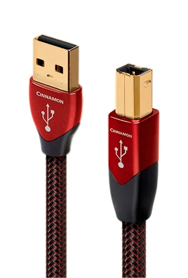 audioquest-cinnamon-usb-a-na-usb-b-075-m-stan-nowy
