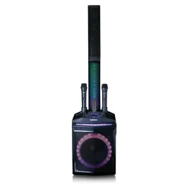 power-audio-lenco-pa-220bk-z-subwooferem-i-odlaczana-kolumna-wysokotonowa