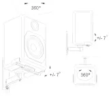 uchwyty-do-glosnikow-b-tech-bt77-biale-2-sztuki-glebokosc-produktu-26-cm