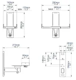 uchwyty-do-glosnikow-b-tech-bt77-biale-2-sztuki-odleglosc-od-sciany-273-mm