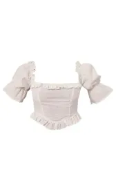 prettylittlething-top-damski-bialy-klasyczny-rozmiar-34