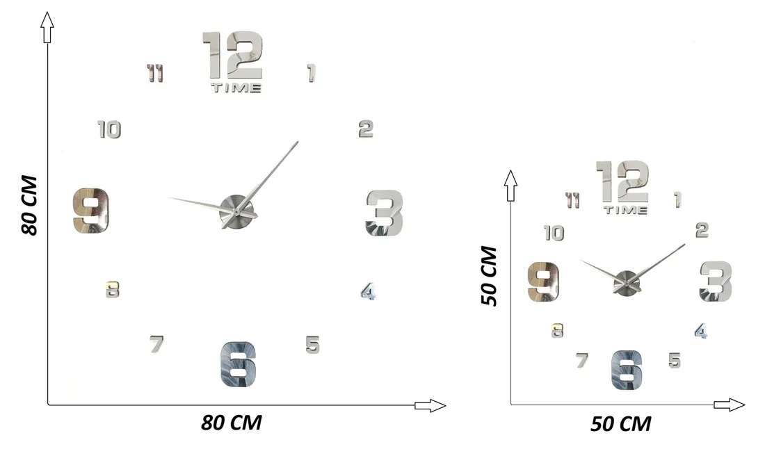 zegar-scienny-nowoczesny-3d-na-naklejany-sciane-linia-lustro
