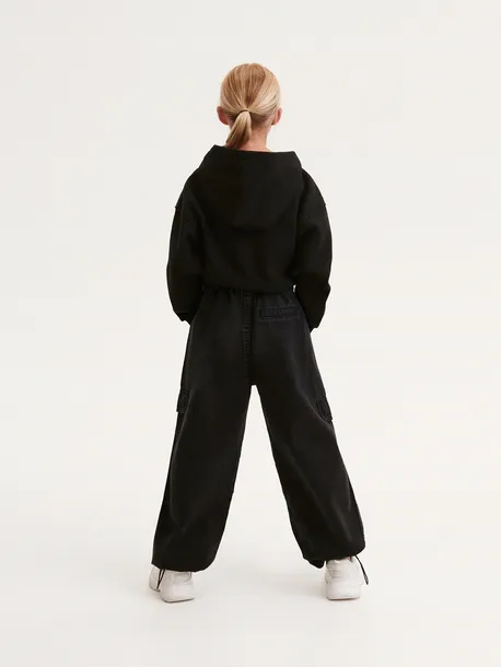 reserved-jeansy-116-kolor-szary