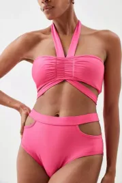 rozowe-z-wycieciami-karen-millen-s-gladki-dol-od-bikini-figi-maxi