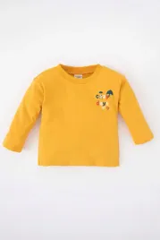 luzna-bluzka-casual-miodowa-kolorowy-wzor-napisy-defacto-86