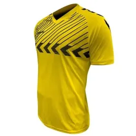 spodenki-sportowe-zolte-logo-proste-klasyczne-na-gumce-hummel-140