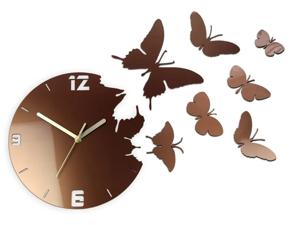 zegar-scienny-modernclock-brazowy-60cm