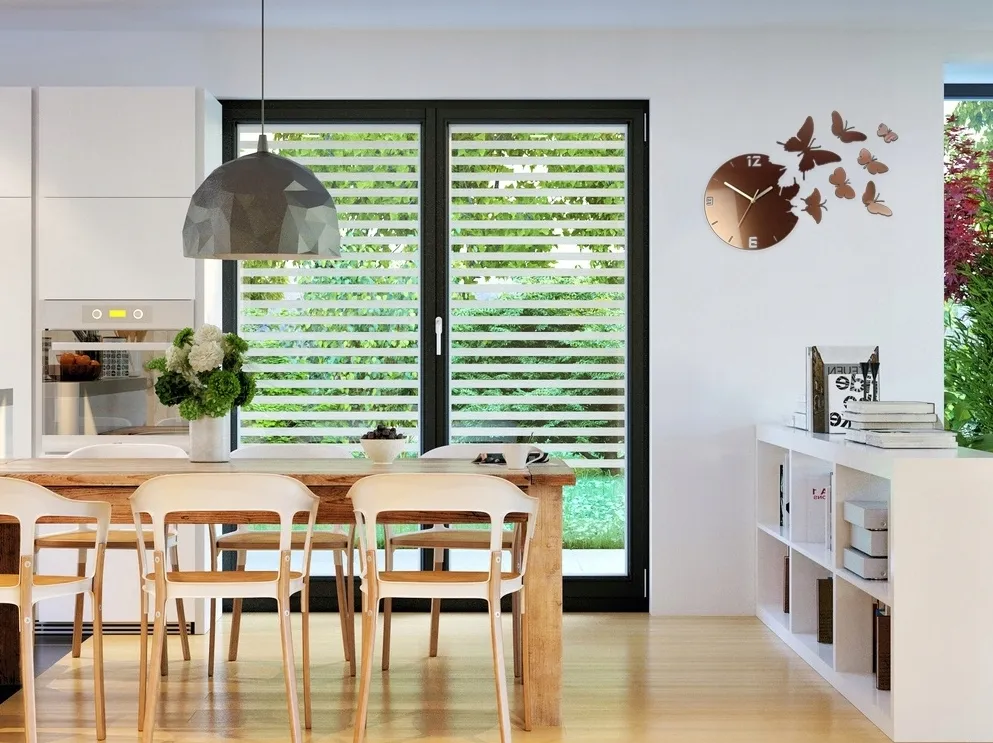 zegar-scienny-modernclock-brazowy-60cm-linia-motyle