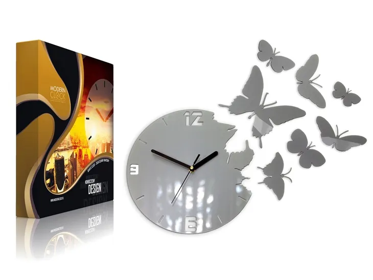 zegar-scienny-modernclock-brazowy-60cm-waga-z-opakowaniem-0-5-kg